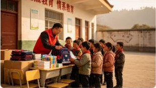 上点教育 情系教育 结对帮扶